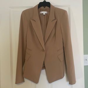 New York & Company Tan Suit Jacket / Blazer